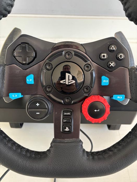 Logitech G29 Driving Force Racing Wheel – Volante + Pedais | PS4/PS5/PC