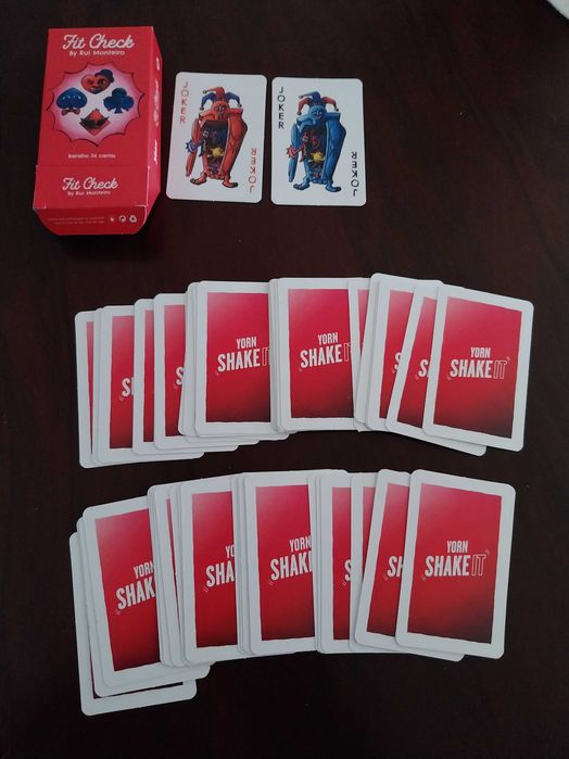 Baralho de Cartas Yorn, Shake It, Vodafone, Fit Check