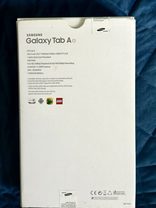 Tablet  Galaxy Tab A ( Jak Nowy)
