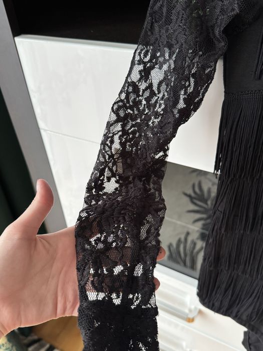 Body i spódnica czarne