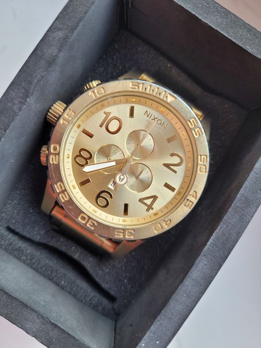 Zegarek Nixon 51-30 złoty oryginalny