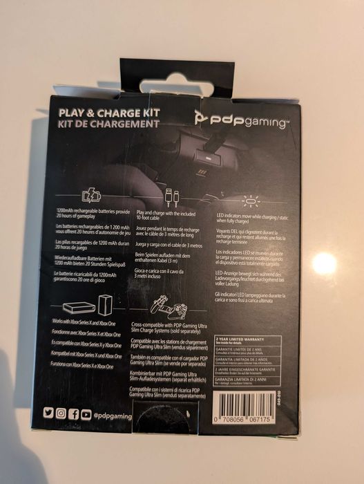 PDP Gaming Play & Charge Kit Xbox
