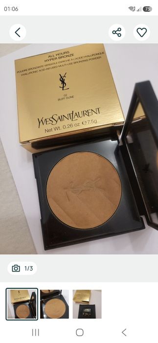 Yves Saint Laurent hyper bronzer 02 Buff Dune od ZARAZ brand luxury
