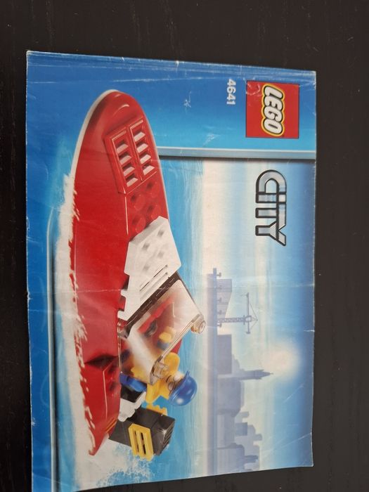 Lego City 4641 motorówka