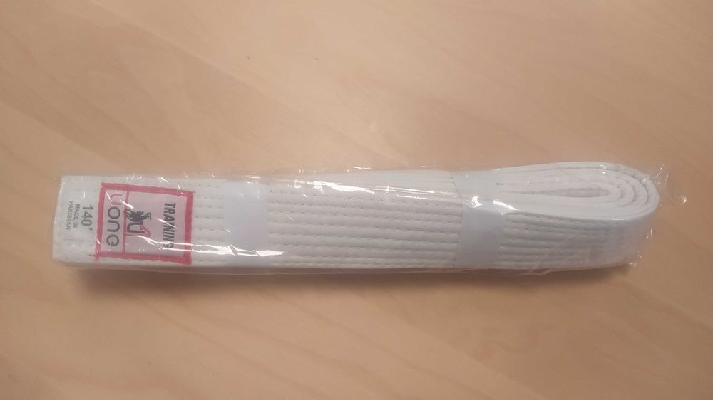 pas do judogi, biały, UOne,