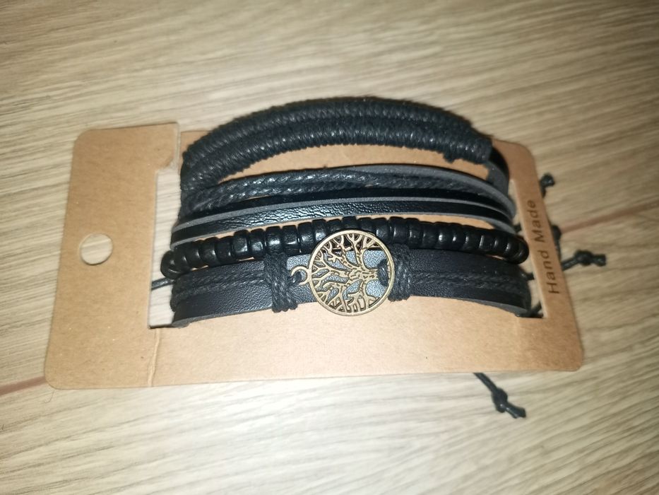 Браслет чоловічий шкіряний