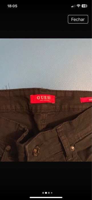 Dois pares de calcas Guess originais