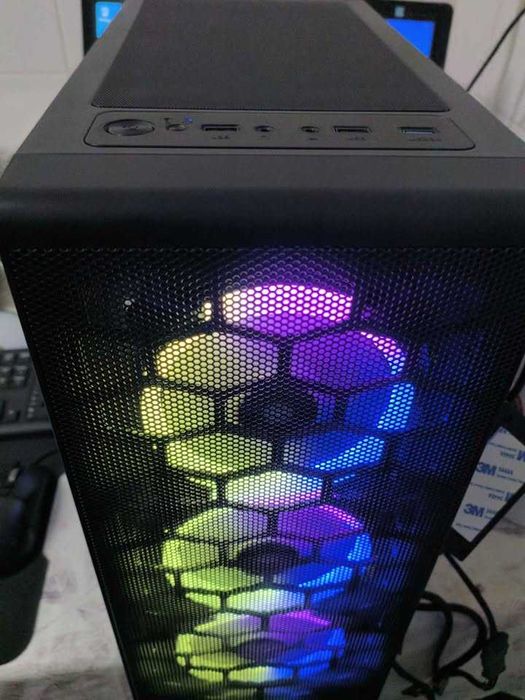 Pc Ryzen Six Core Gamer SSD E  GRAF DE 8GB