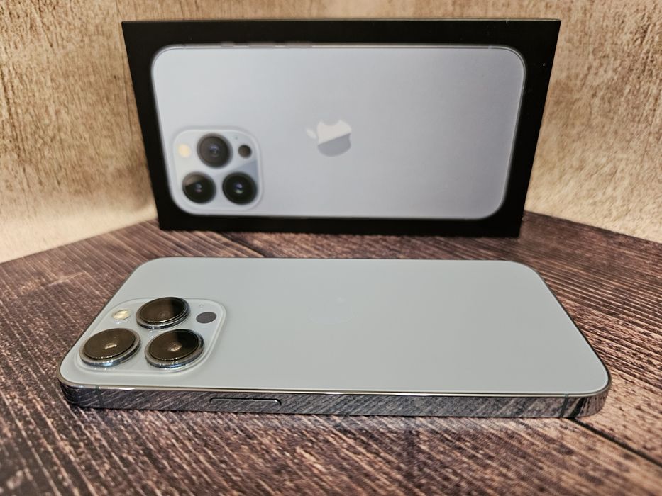 Смартфон Apple iPhone 13 Pro 128Gb Sierra Blue 76% з гарантією