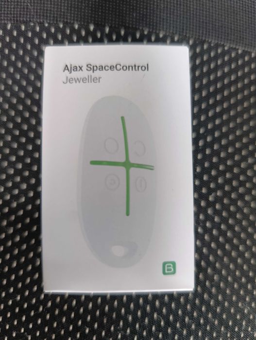 Пульт Брелок для управління охоронною системою Ajax SpaceControl Black