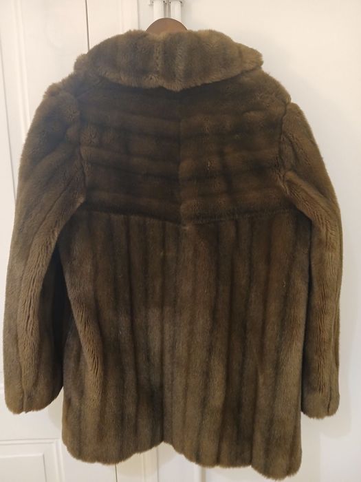 Casaco de pele sintética