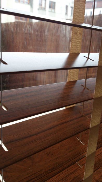 ŻALUZJE Drewniane BAMBUSOWE  50mm 35mm 65mm NA WYMIAR - ROLETY Plisy