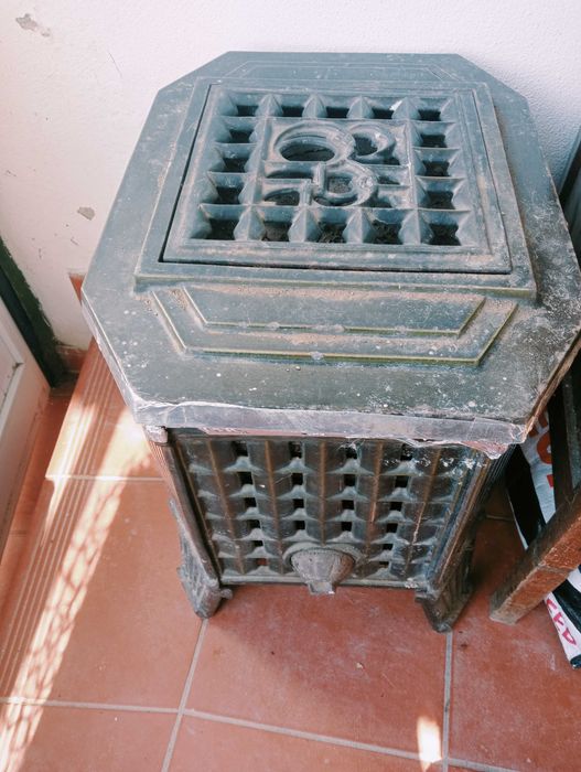 Fogão pequeno a lenha