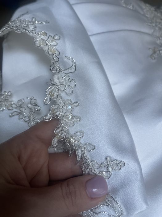 Продам дизайнерское свадебное короткое платье