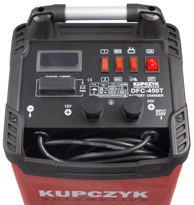 Prostownik z rozruchem 320A 12/24V DFC-450T Kupczyk Rozruch