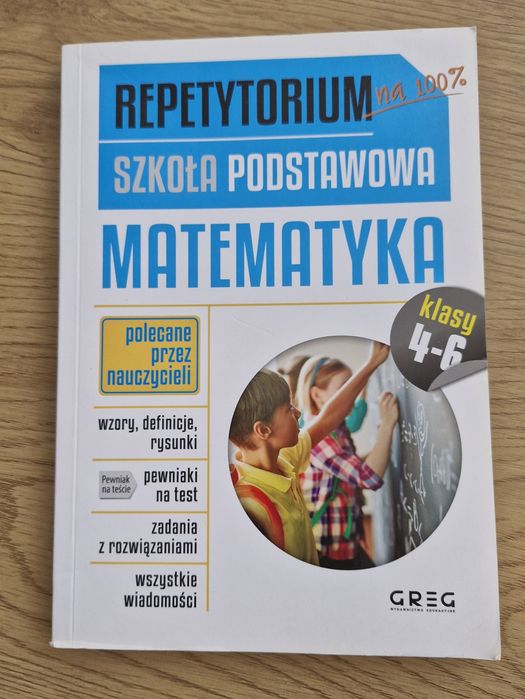 Repetytorium matematyka Greg klasy 4-6