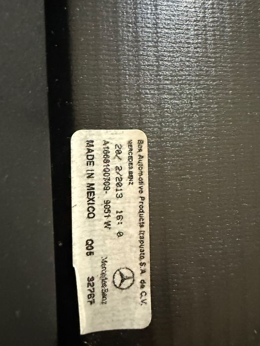 Chapeleira Mercedes ML