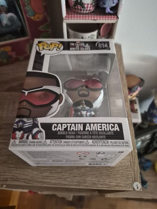 Funko Pop Marvel The Falcon Winter Soldier  - Captain America  814