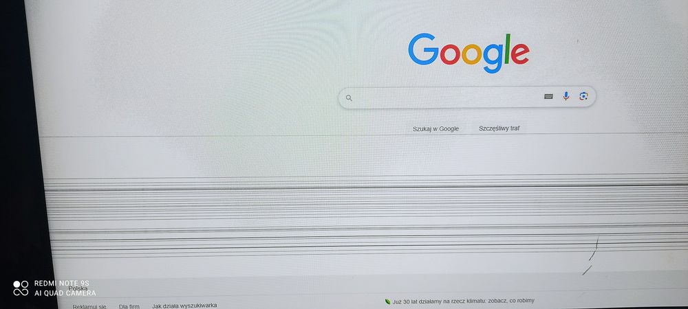 Monitor Samsung 24" T37F LED uszkodzony. Działa!