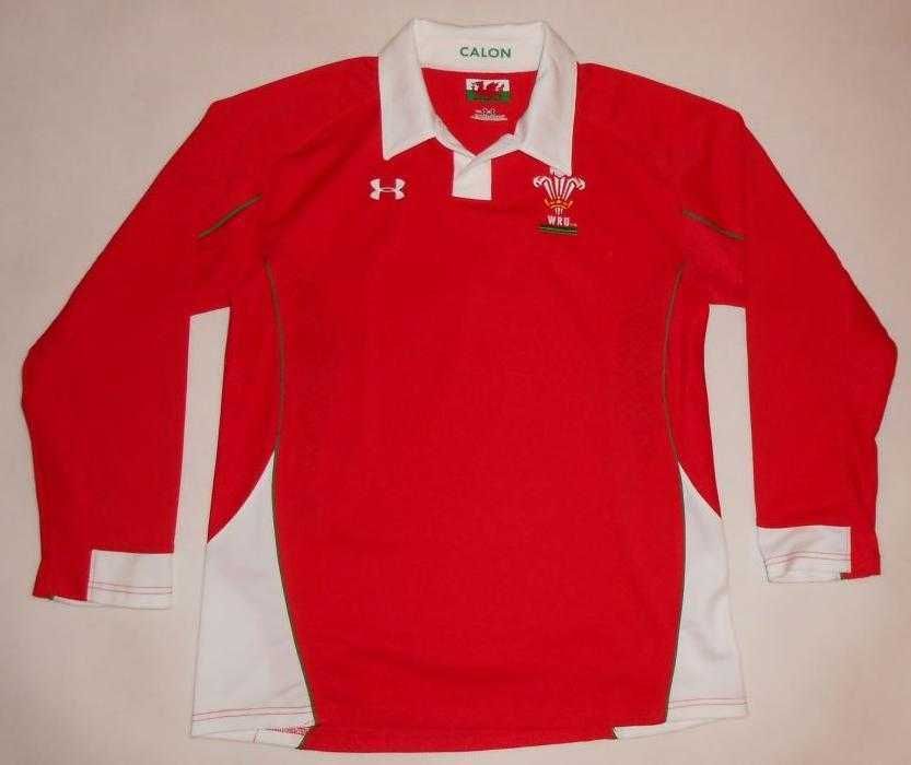 Koszulka Rugby Under Armour Walia - długi rękaw (XS) Wales