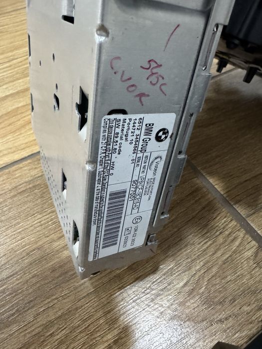 Radio + quadrante + consola central + Plafonier Mini R56 2009