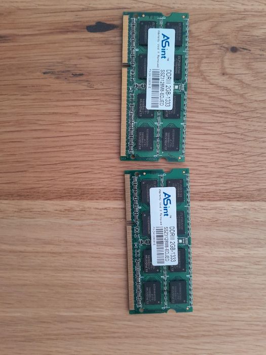 Memorias ddr 3 2gb portatil/notebook