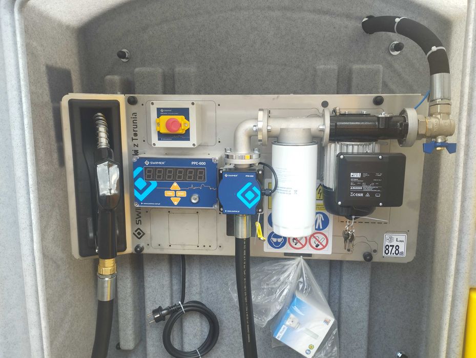 Zbiornik na paliwo SWIMER 2500 l MOCNIEJSZA POMPA + PPC600