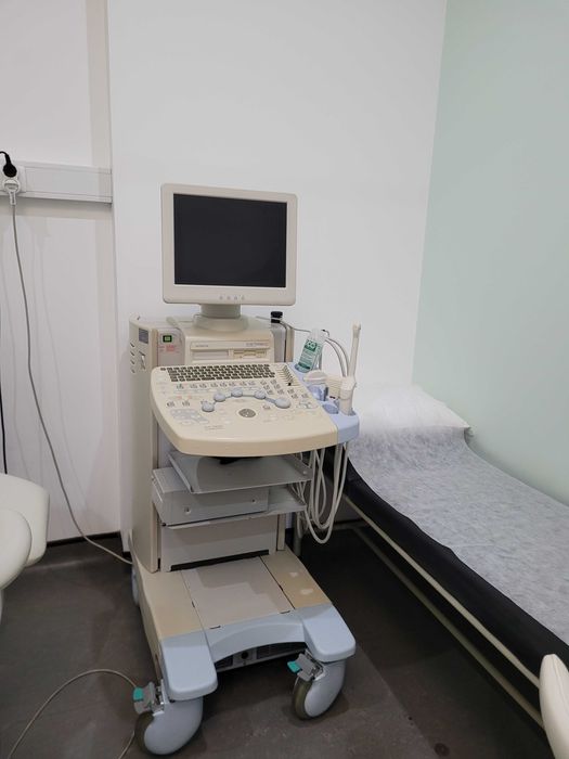 ECOGRAFO HITACHI EUB-7000 com 3 SONDAS + impressora Sony