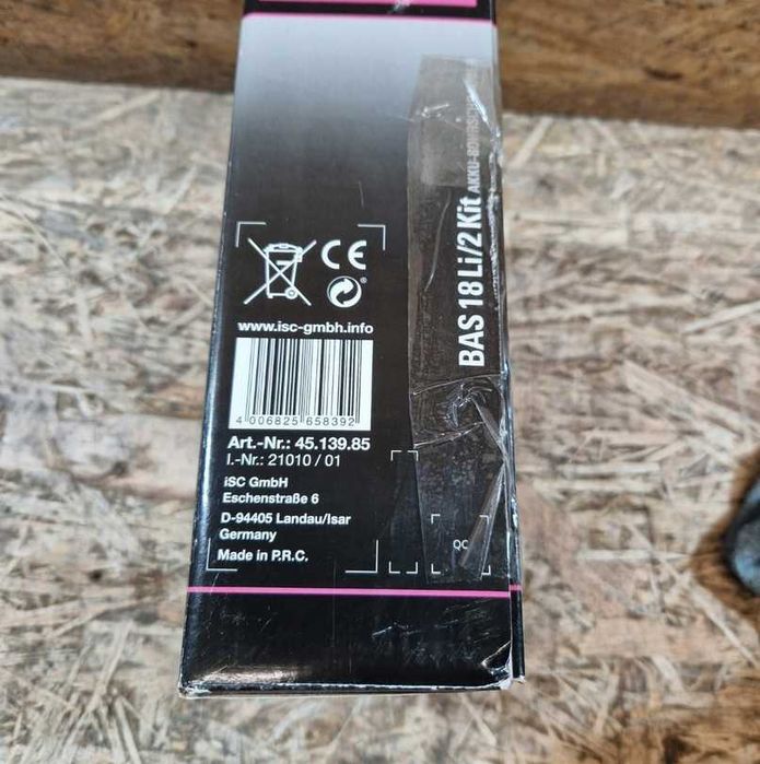 Wkrętarka Einhell BAVARIA  Różowa BAS 18 LI/2 KIT / 14