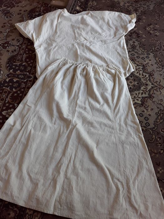 Komplet garsonka bawełniana L XL  40. 42