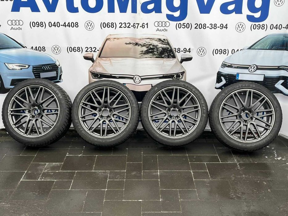 Титанові дискі VW Audi A4 B9 A5 BMW  5/112 66.6 ET25 KBA 51415 R19