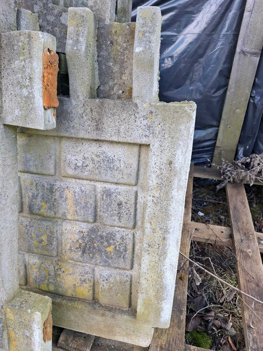Ogrodzenie betonowe, płot betonowy, płyty betonowe