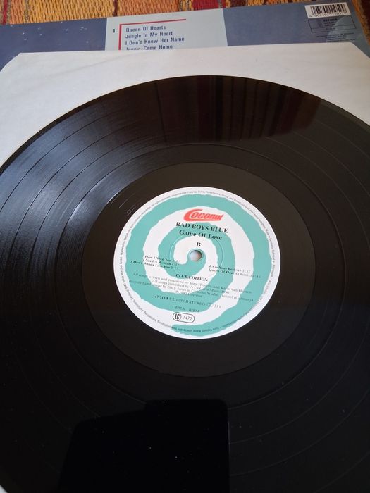 Bad Boys Blue-Game of Love,album winylowy
