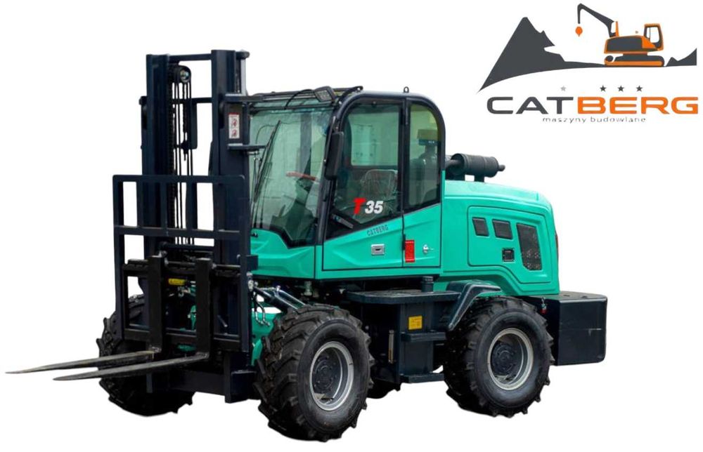 Wózek widłowy terenowy 4x4   3,5 tony