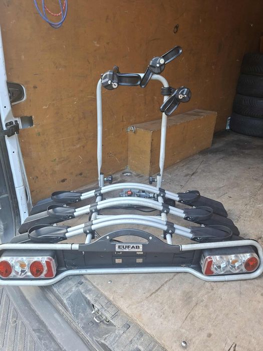 Bagażnik rowerowy na 3 rowery Eufab