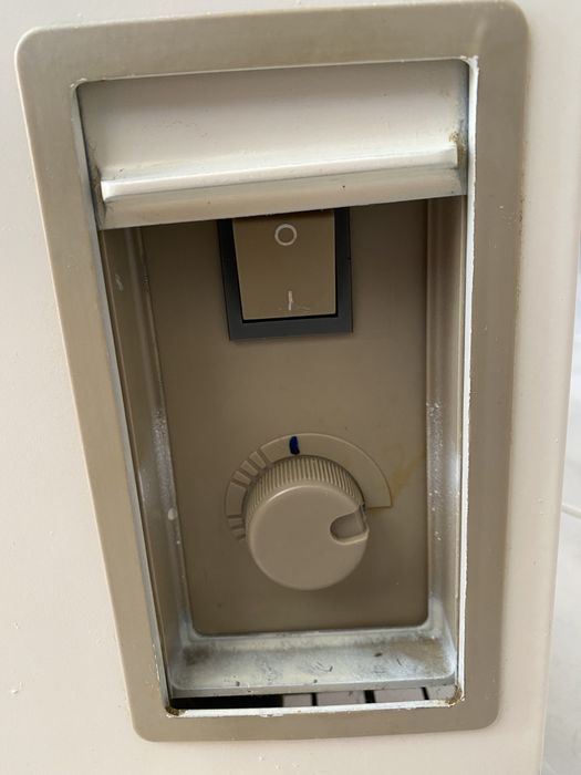 Aquecedor de parede restaurado!