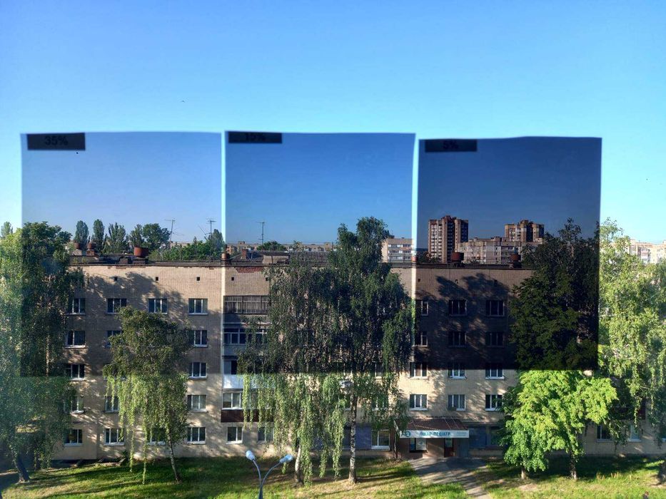 Металізована професійна плівка, тонувальна плівка Американка