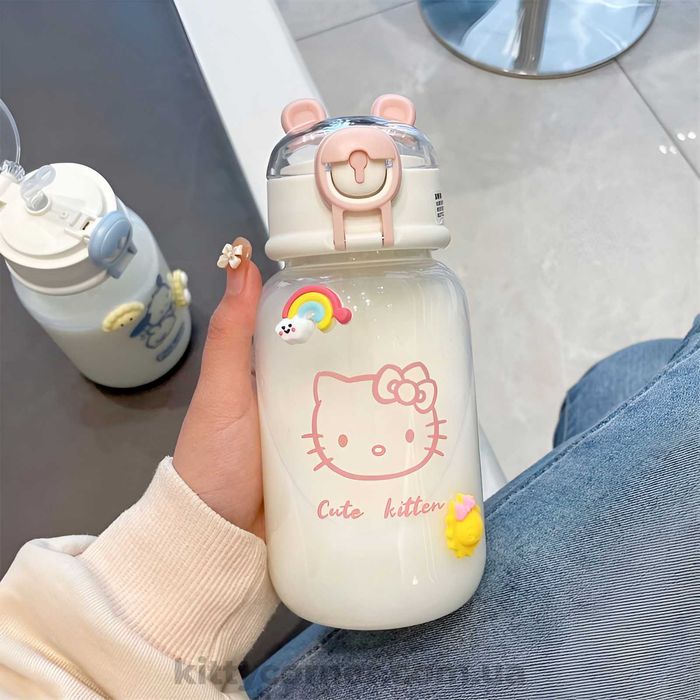 Дитяча пляшка для води Hello Kitty хелоу кіті Пляшка для молока