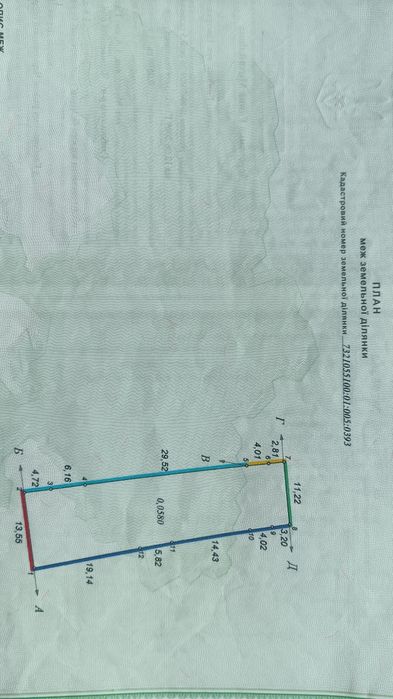 Продається земельна ділянка