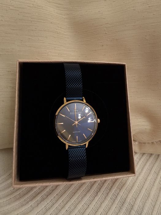 Zegarek Bisset damski granatowy