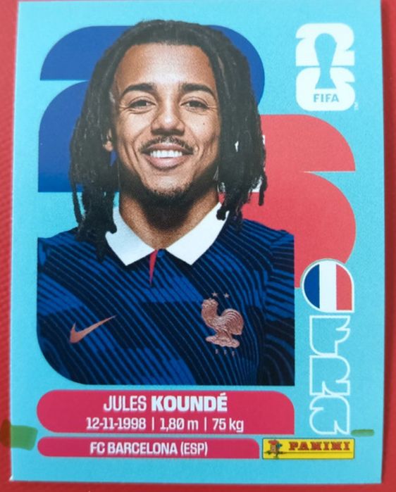 4x cromos WC 2026 ,Hakimi,Raphinha,Koundé e Györkeres