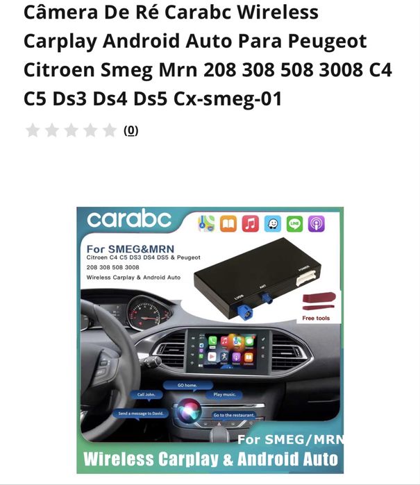 Box Multimidia SMEG Carabc (Novo)