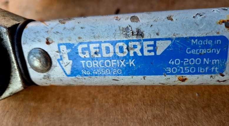 Klucz dynamometryczny Gedore 4550-20  1/2" (12.5 mm) 40-200 Nm