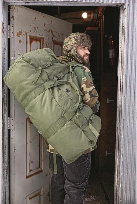 Сумка-баул U.S. Military Zippered Improved Duffel Bag