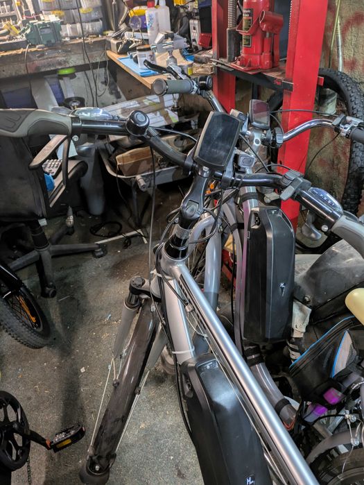Sprzedam dwa rowery przerobione na elektryczne