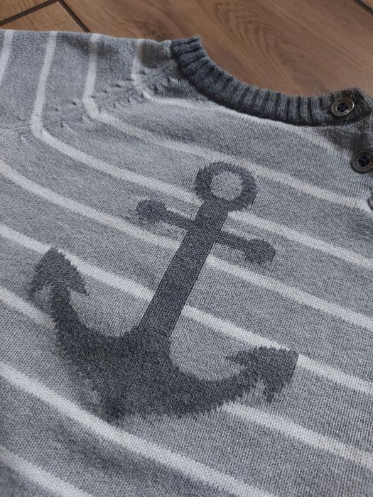 Sweterek chłopięcy h&m 68