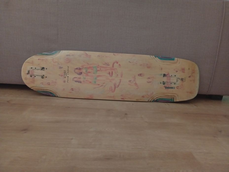 Globe Drednaught Doom Daughters Longboard skate deck