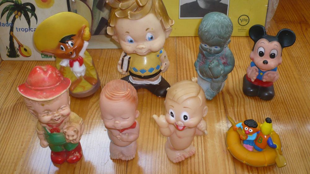 Bonecos de Chiar em PVC - Antigos