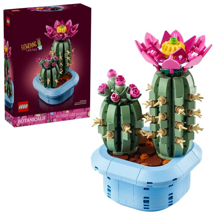Nowe LEGO Botanicals Kaktus i Stokrotki