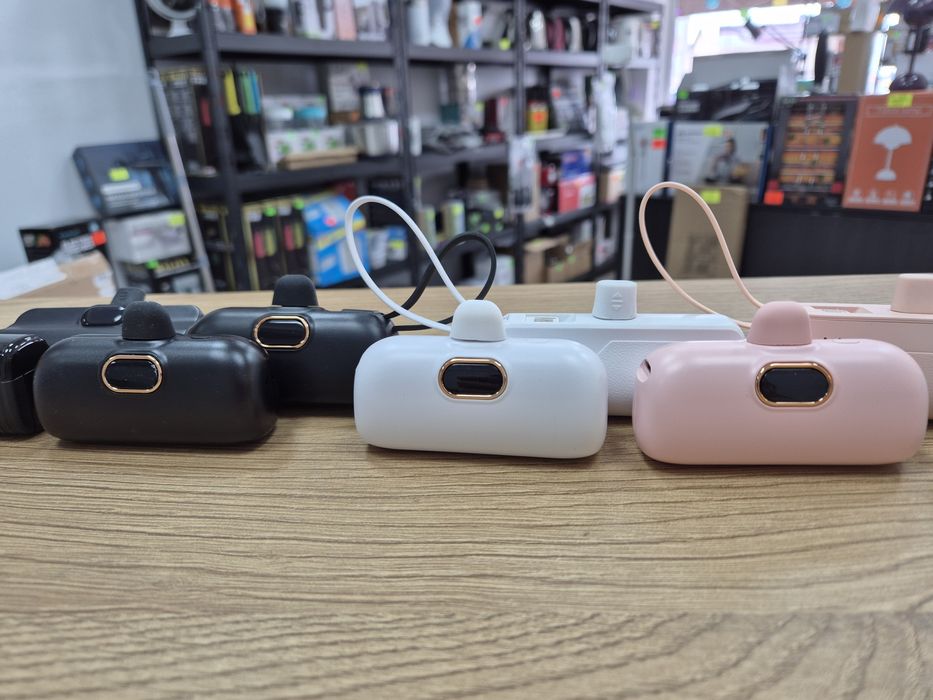 Mini Powerbank 5000Mah USB-C Lightning Kolor Wybór